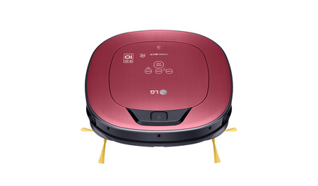 El robot aspirador LG VR9624PR Hombot Turbo Serie 11, con cepillos laterales y cámara dual, en oferta por 259,99 euros en Amazon