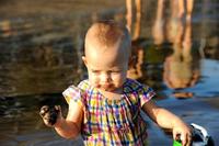 La foto de tu bebé: Carla en bajamar