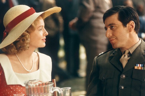 Al Pacino y Diane Keaton en 'El padrino'