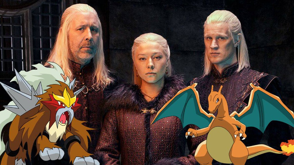 La Casa del Dragonite: Pokémon se fusiona con la serie de HBO gracias a las ilustraciones del artista Baddwolf La Casa del Dragonite: Pokémon se fusiona con la serie de HBO gracias a las ilustraciones del artista Baddwolf