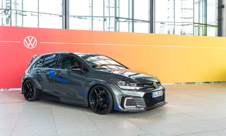 Volkswagen Golf GTE HyRACER: el agresivo híbrido de 250 CV que debería haber brillado en el frustrado Wörthersee