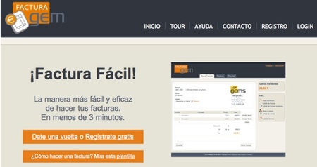 FacturaGem, servicio web de facturación