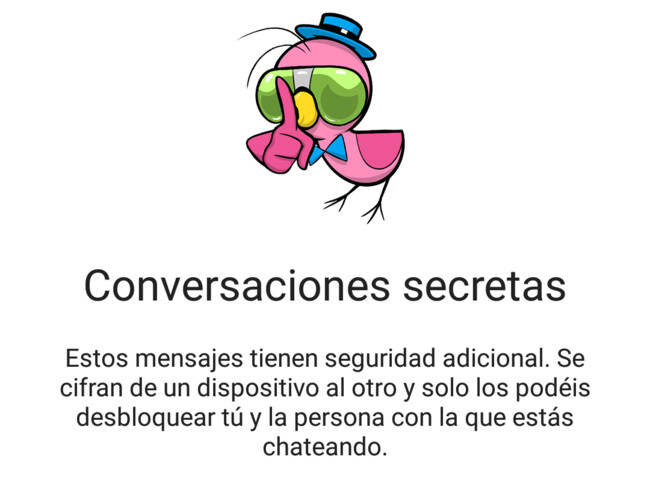 Messenger Conversaciones Secretas