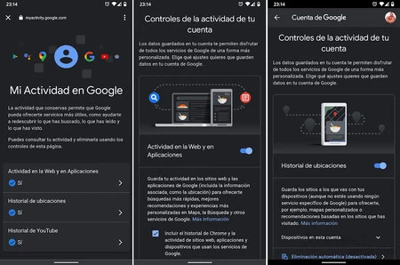 私のダークテーマアクティビティ