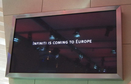 Infiniti en el Salón de Ginebra: el desembarco en Europa