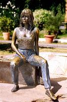 La escultura de Brigitte Bardot en Búzios (Brasil)