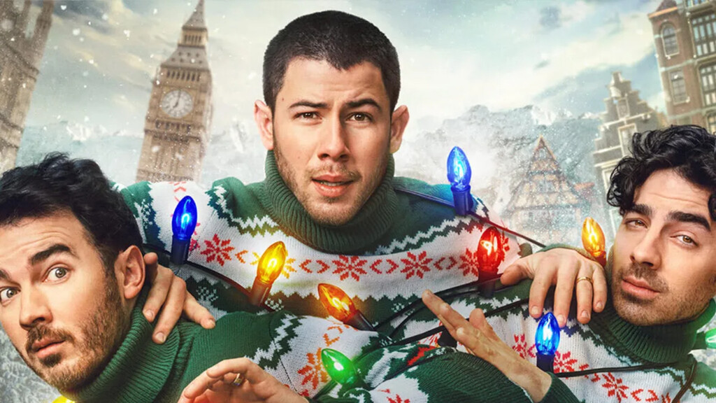 'Una Navidad muy Jonas Brothers' es mucho mejor que la mayoría de películas navideñas, pero este gigantesco villancico pop acaba saliendo desafinado