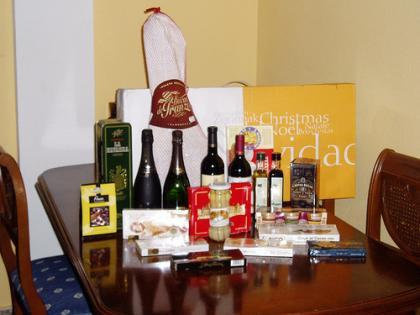 Tiempo de cestas de navidad