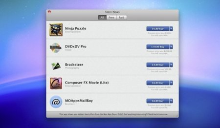 Store News, la aplicación para Mac OS X que busca ofertas en la Mac App Store