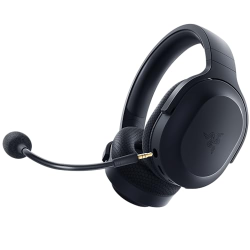 Razer Barracuda X - Auriculares Inalámbricos Multiplataforma para Juegos y Móviles, SmartSwitch Dual Wireless, Diseño Ergonómico de 250 g, TriForce 40mm, Micrófono Cardioide, Negro