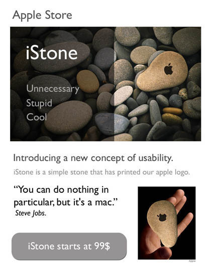 iStone: Lo más fuerte de Apple