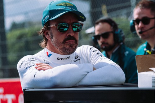 Fernando Alonso Spa F1 2025