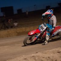 Nico Terol se impone en el óvalo de Madrid, ya es líder de la Copa de España de Flat Track 