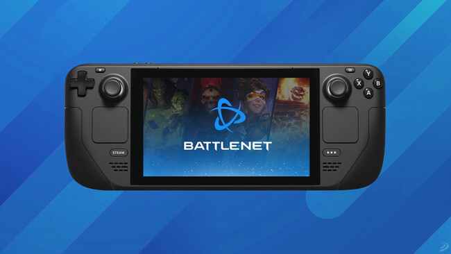 Battle Net Steam Deck