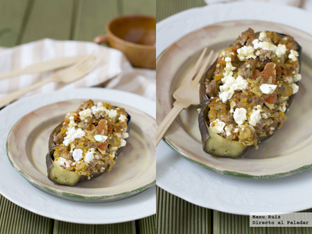Papoutzakia. Receta