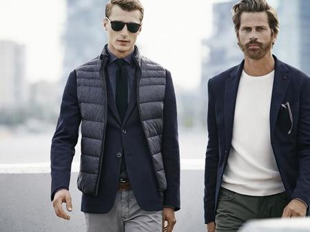 Mark Vanderloo y Clement Chabernaud en el catálogo de H.E. by Mango otoño-invierno 2014/2015