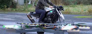 Cuando te sobra una Yamaha R1 en el garaje y te haces una moto voladora que parece un dron