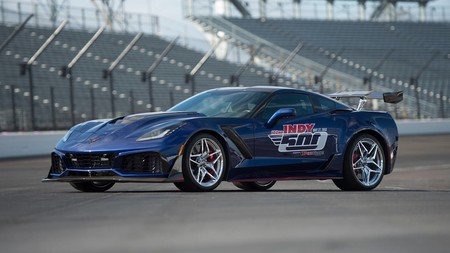Este Chevrolet Corvette ZR1 es el 'pace car' más rápido y potente de la historia de la Indy 500