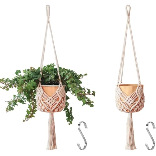 Muorruo 2er-Pack macetas Colgantes