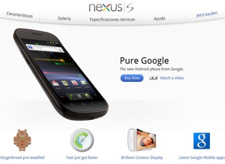 Nexus S está muy cerca y todo apunta a que Vodafone es el compañero de viaje