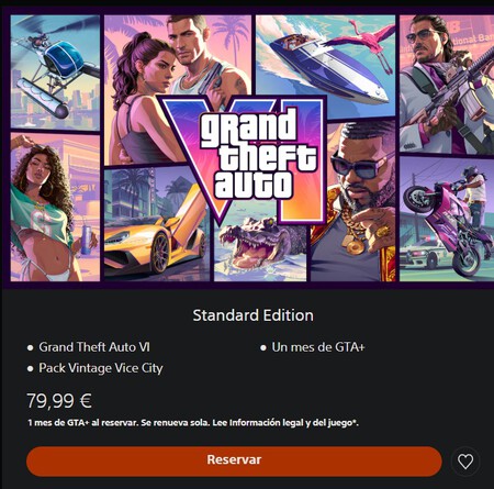 Cuidado al reservar GTA 6 en digital: Rockstar te da gratis un mes de GTA+, pero si te despistas te pueden cobrar al mes siguiente