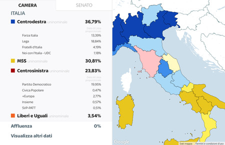 Italia elecciones