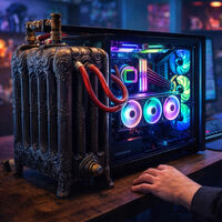 Para enfriar su PC Gaming, un modder pensó en un componente que acaba de cumplir 171 años