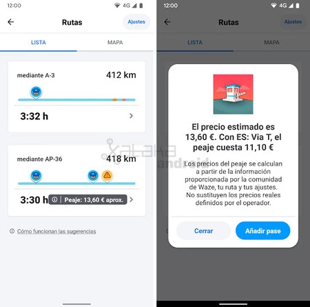 Waze プライストール