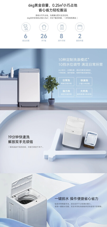 Xiaomi Home Superclean 6 Kg
