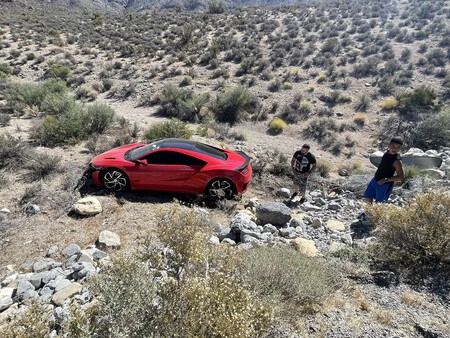 Acura Nsx Accidentado En Las Vegas 2