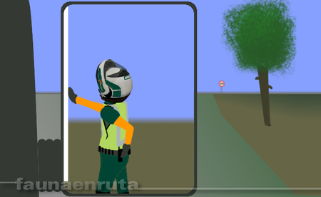 fauna en ruta: Guardia Civil