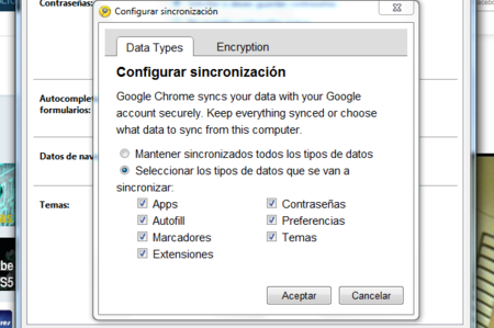 Chrome 8 nos permitirá sincronizar nuestras contraseñas