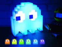 Lámpara fantasma Pac-man, un toque retro para la habitación de los niños