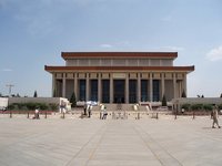 El mausoleo de Mao Zedong en Beijing