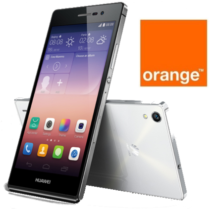 Precios Huawei Ascend P7 con Orange y comparativa con Amena