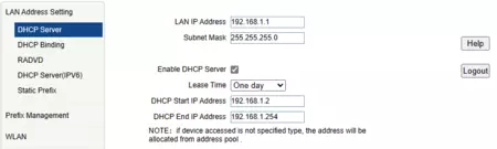 DHCP Router