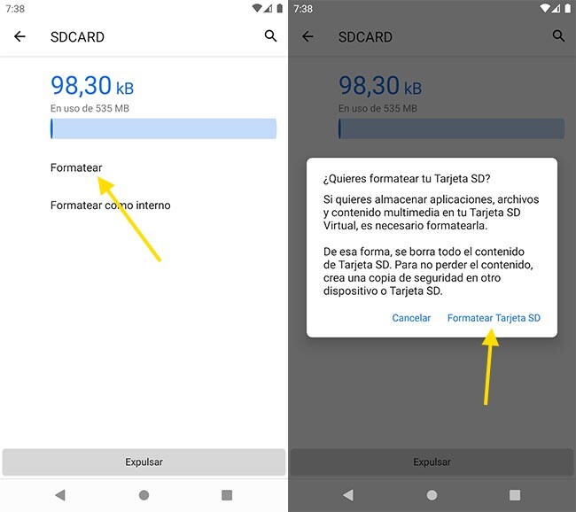 Cómo formatear un móvil Android y borrar todos sus datos