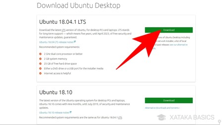 Descargar Ubuntu