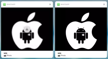Whatsapp通知プレビュー