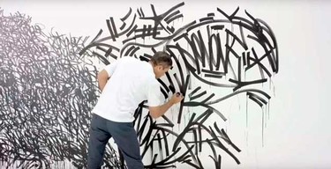 Lacoste L!VE x JonOne: ¿creías que los graffitis eran sólo para los muros?