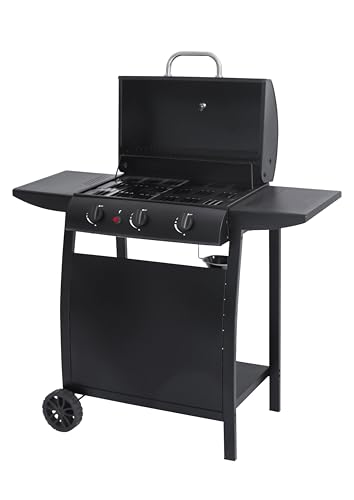 aro - Barbacoa de Gas con 3 Quemadores