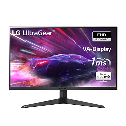 LG 27GQ50F-B - Monitor Gaming Ultragear 27 pulgadas, Panel VA: 1920x1080p, 16:9, 250 CD/m², 3000:1, 1ms, 165Hz, DPx1, HDMIx2, AMD FreeSync Premium, Regulable en Inclinación, Color Negro