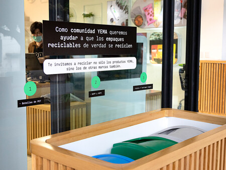 Reciclaje En Tiendas Yema