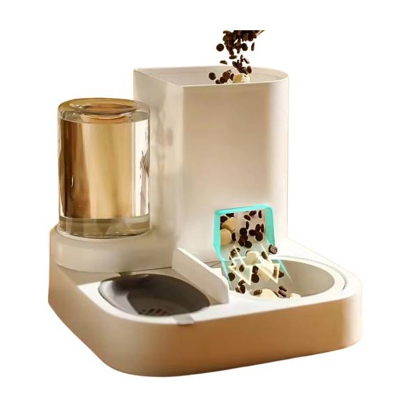 Alimentador automático para gatos y mascotas, dispensador de agua de gran capacidad