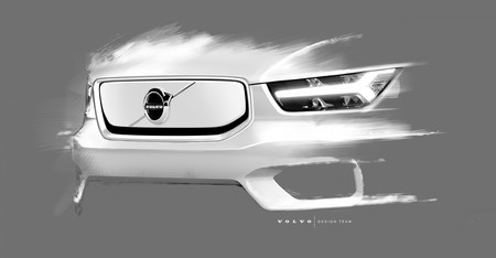 Volvo nos muestra las primeras imágenes de cómo será el nuevo XC40 eléctrico