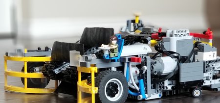 Este robot fabricado con Legos es como una 