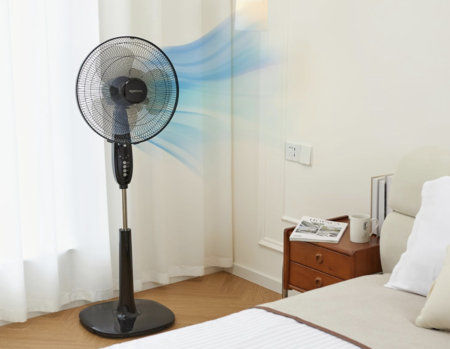 Ventilador Pedestal Amazon Oferta Descuento