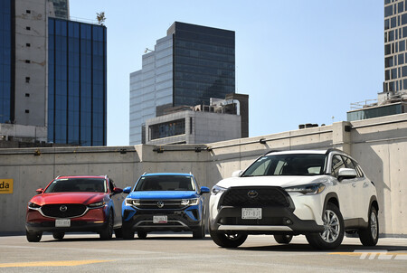 Toyota Corolla Cross Mazda Cx 30 Vw Taos Comparativa Mexico 4