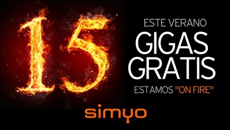 Las primeras promociones verano anticipan una lluvia de gigas: Simyo regala un bono de 15 GB