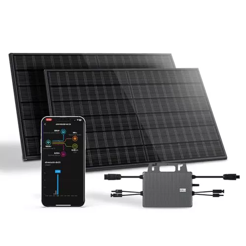 Kit Solar Balcón Svan con 2 Paneles Solares Bifaciales de 435W
